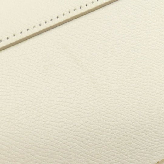CELINE Handbag leather white Belt bag 2WAY