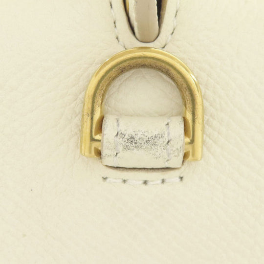 CELINE Handbag leather white Belt bag 2WAY