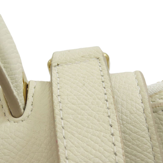 CELINE Handbag leather white Belt bag 2WAY
