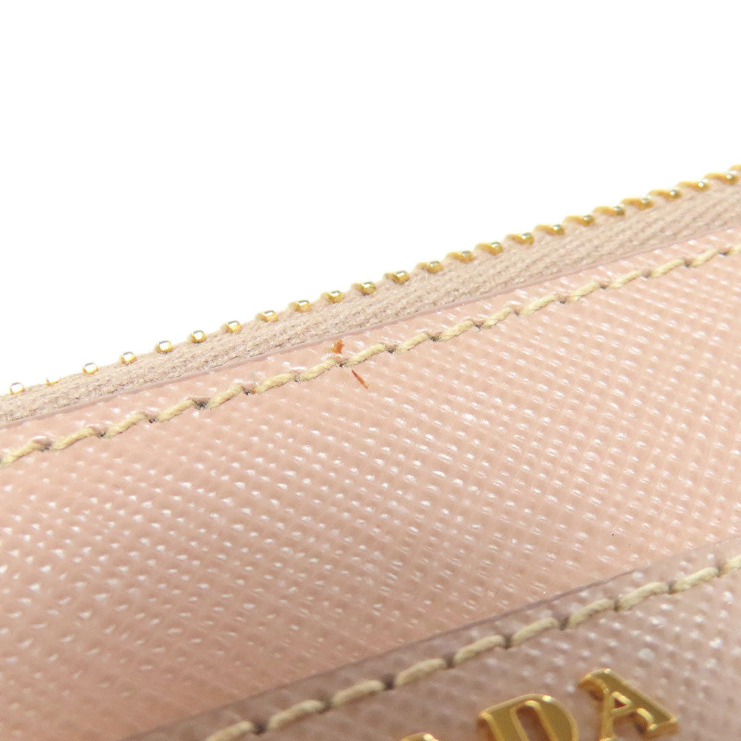 PRADA Tote Bag BN2274 Safiano beige Galleria 2WAY Women Used Authentic