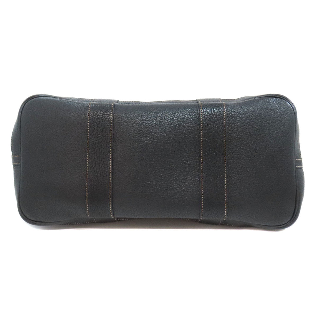 HERMES Tote Bag Towar Officche black Garden Party PM SilverMetal