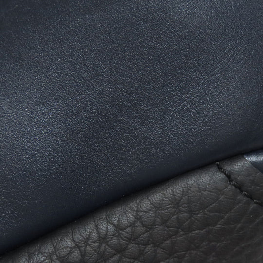 TOD�fS Handbag leather Navy 2WAY Women Used Authentic