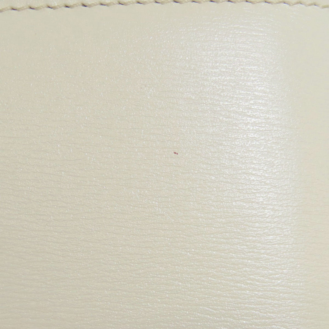 BALLY Long Wallet Purse leather white logo