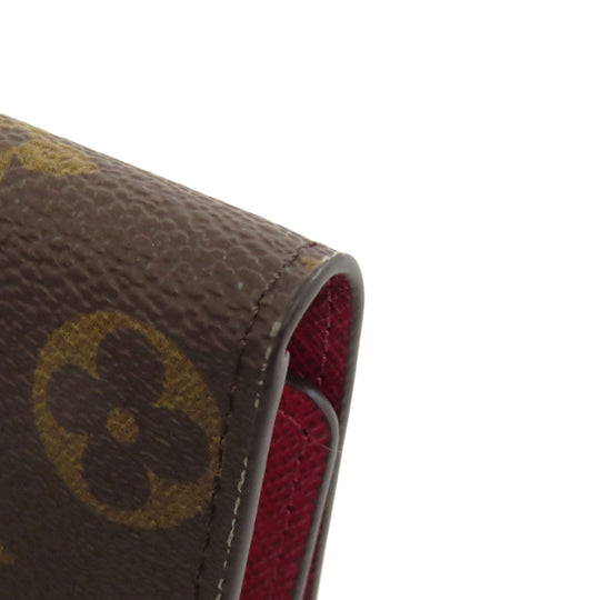 LOUIS VUITTON Key case Key holder  M60701 Monogram canvas Brown Multicles6 Women Used Authentic
