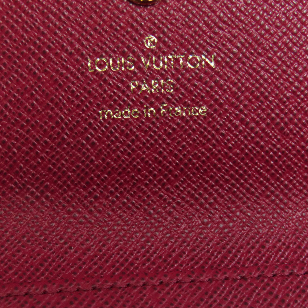 LOUIS VUITTON Key case Key holder  M60701 Monogram canvas Brown Multicles6 Women Used Authentic