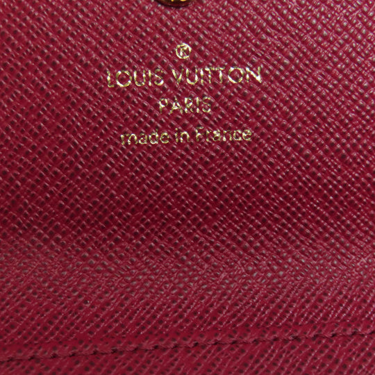 LOUIS VUITTON Key case Key holder  M60701 Monogram canvas Brown Multicles6 Women Used Authentic