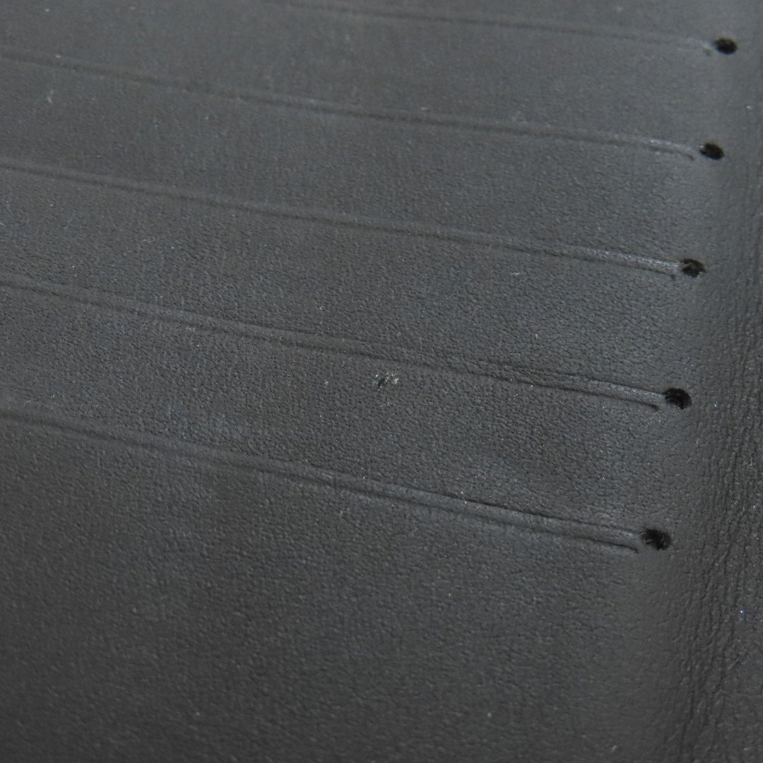 LOUIS VUITTON Long Wallet Purse M69047 Taurillon Clemence black Zippy wallet  Vertical mens(Unisex) Used Authentic