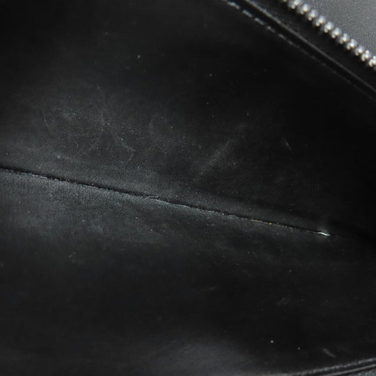 LOUIS VUITTON Long Wallet Purse M69047 Taurillon Clemence black Zippy wallet  Vertical mens(Unisex) Used Authentic