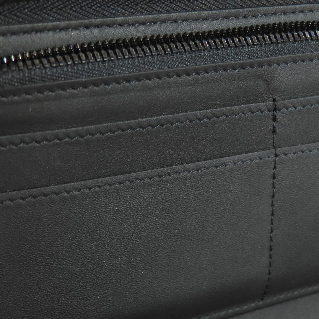 LOUIS VUITTON Long Wallet Purse M69047 Taurillon Clemence black Zippy wallet  Vertical mens(Unisex) Used Authentic
