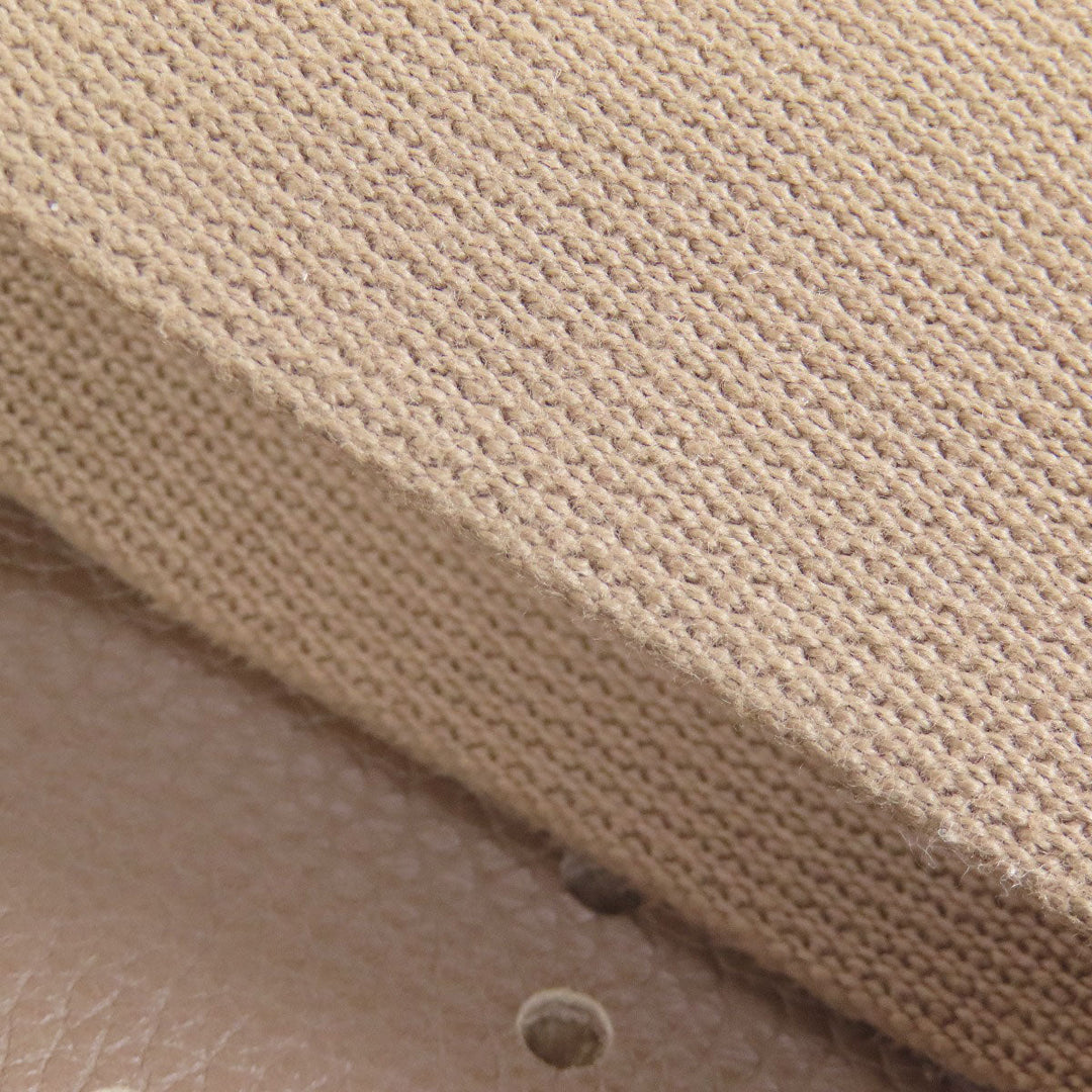 HERMES Shoulder Bag Taurillon Clemence beige Evelyn 3 PM Etoupe Gold Metal