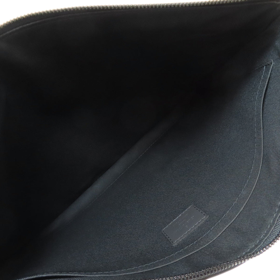 LOUIS VUITTON business bag M62903 Monogram shadow black Pochette Discovery mens Used Authentic
