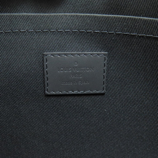 LOUIS VUITTON business bag M62903 Monogram shadow black Pochette Discovery mens Used Authentic