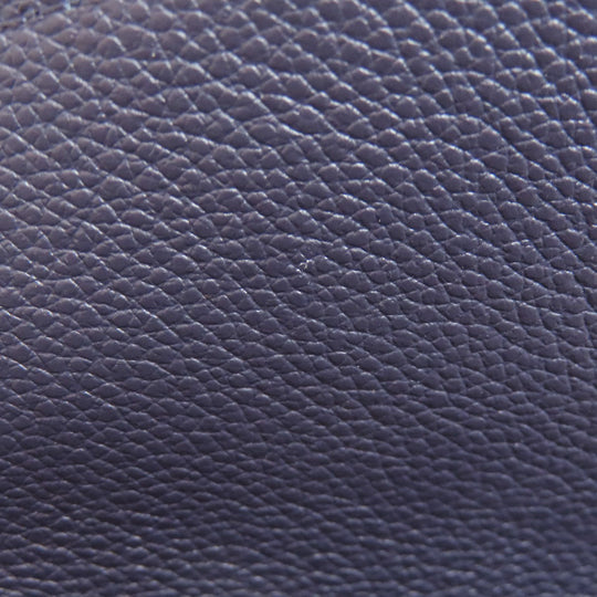 LOUIS VUITTON Long Wallet Purse M62125 Ann Platt Navy Portefeuille Sara Women Used Authentic