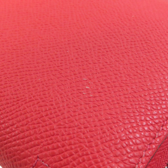 HERMES Coin case Epsom pink Azap Silkin Compact SilverMetal