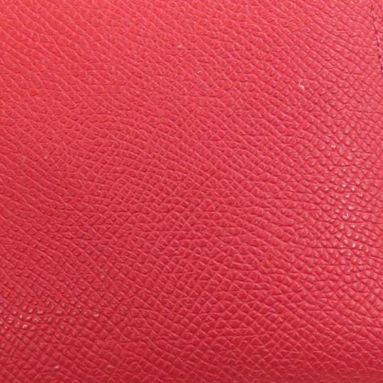 HERMES Coin case Epsom pink Azap Silkin Compact SilverMetal