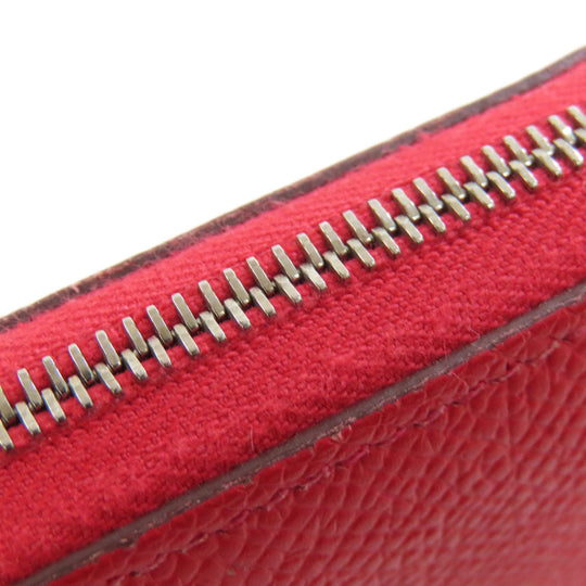 HERMES Coin case Epsom pink Azap Silkin Compact SilverMetal