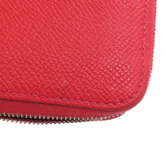 HERMES Coin case Epsom pink Azap Silkin Compact SilverMetal