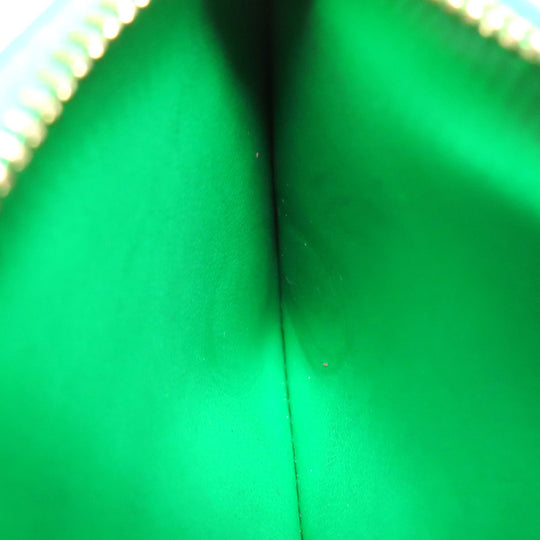 BOTTEGAVENETA Bifold Wallet leather green MAXI INTRECCIATO