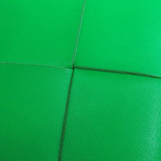 BOTTEGAVENETA Bifold Wallet leather green MAXI INTRECCIATO