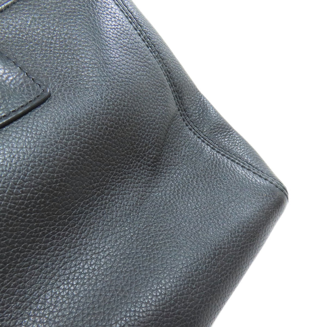 CHANEL Tote Bag Calfskin black Executive Tote Gold Metal
