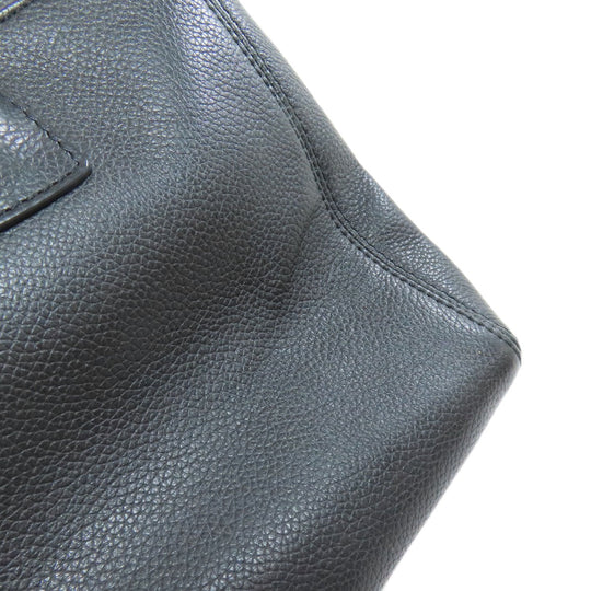 CHANEL Tote Bag Calfskin black Executive Tote Gold Metal