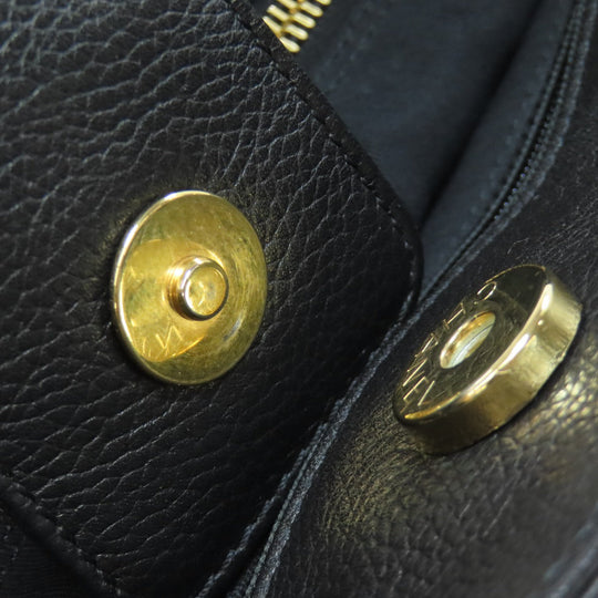 CHANEL Tote Bag Calfskin black Executive Tote Gold Metal