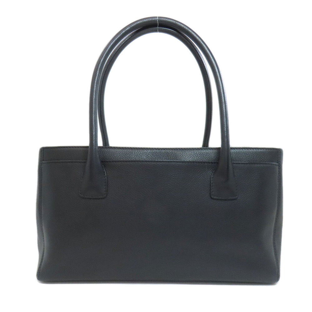 CHANEL Tote Bag Calfskin black Executive Tote Gold Metal