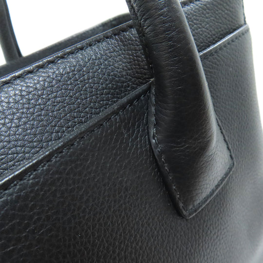 CHANEL Tote Bag Calfskin black Executive Tote Gold Metal