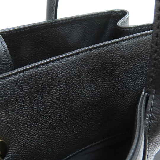 CHANEL Tote Bag Calfskin black Executive Tote Gold Metal