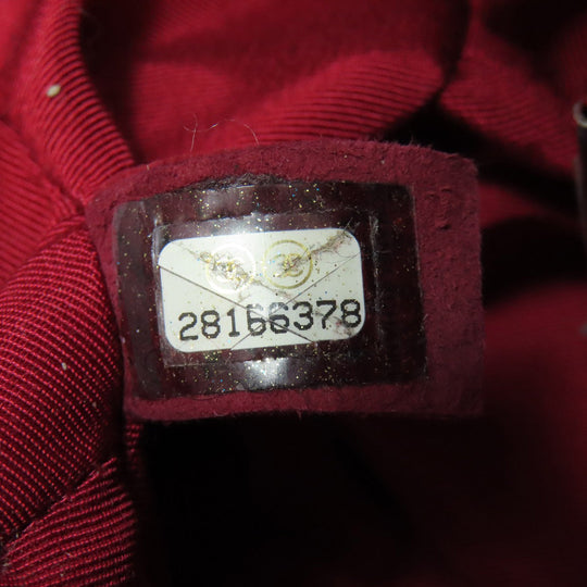 CHANEL Shoulder Bag lambskin black Matelasse Gold Metal Women Used Authentic