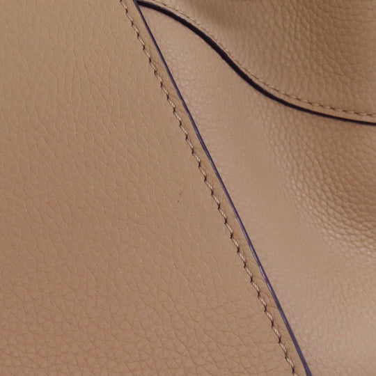 LOEWE Handbag Calfskin beige Hammock 2WAY Women Used Authentic