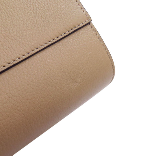 LOEWE Handbag Calfskin beige Hammock 2WAY Women Used Authentic
