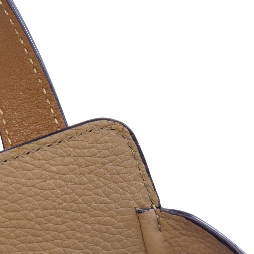 LOEWE Handbag Calfskin beige Hammock 2WAY Women Used Authentic