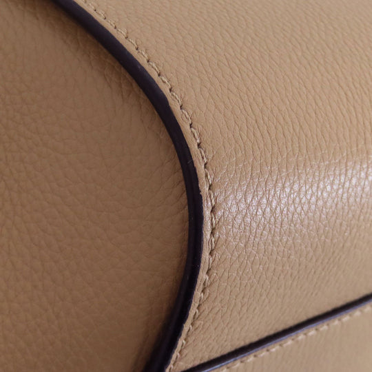 LOEWE Handbag Calfskin beige Hammock 2WAY Women Used Authentic
