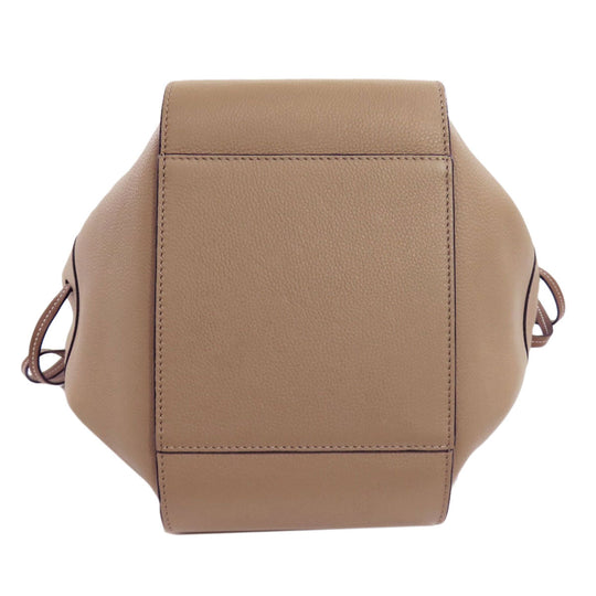 LOEWE Handbag Calfskin beige Hammock 2WAY Women Used Authentic
