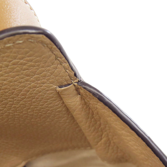 LOEWE Handbag Calfskin beige Hammock 2WAY Women Used Authentic