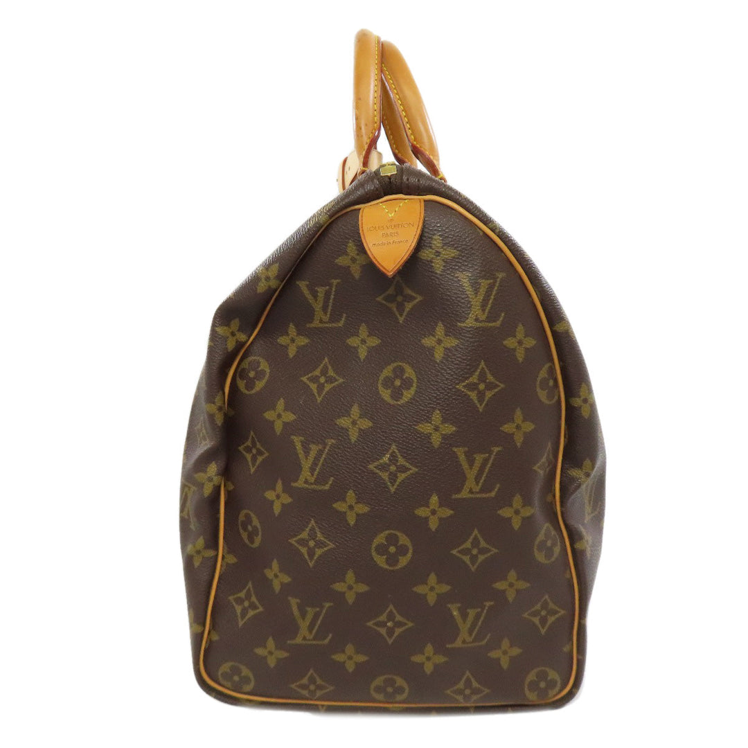 LOUIS VUITTON Boston Duffel bag M41428 Monogram canvas Brown Keepall 45