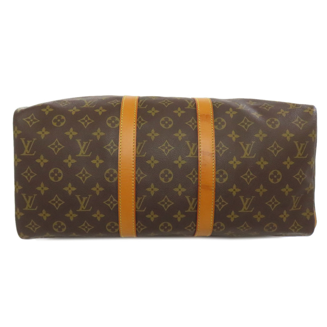LOUIS VUITTON Boston Duffel bag M41428 Monogram canvas Brown Keepall 45