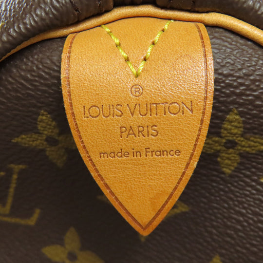 LOUIS VUITTON Boston Duffel bag M41428 Monogram canvas Brown Keepall 45