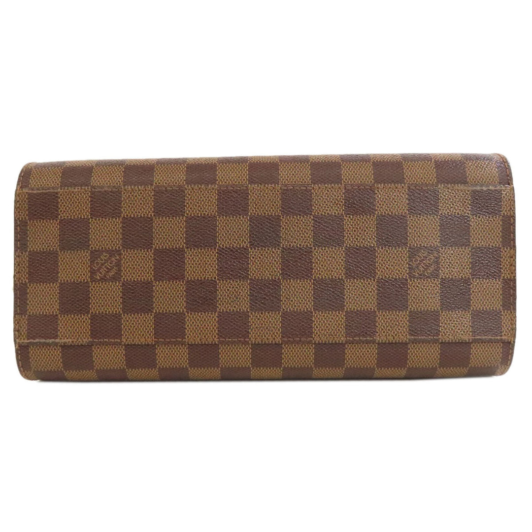 LOUIS VUITTON Handbag N51155 Damier canvas Brown Triana Women Used Authentic