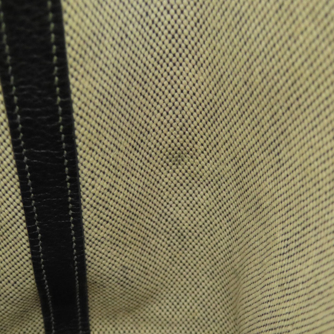HERMES Tote Bag Tower ash gray Garden party TPM Women Used Authentic