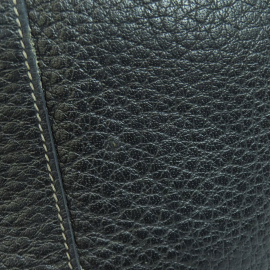 HERMES Tote Bag Tower ash gray Garden party TPM Women Used Authentic