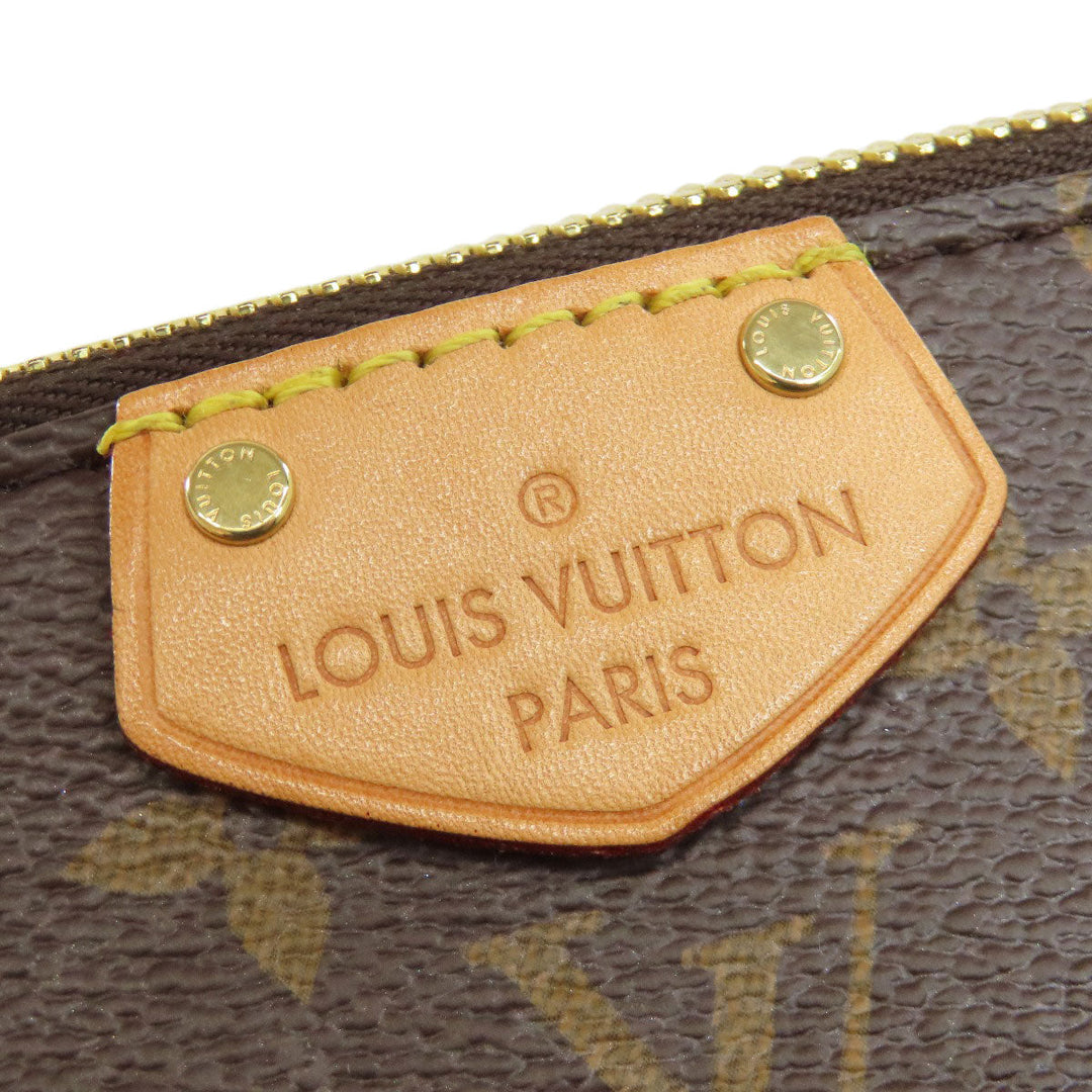 LOUIS VUITTON Handbag M48813 Monogram canvas Brown Turen PM Women Used Authentic