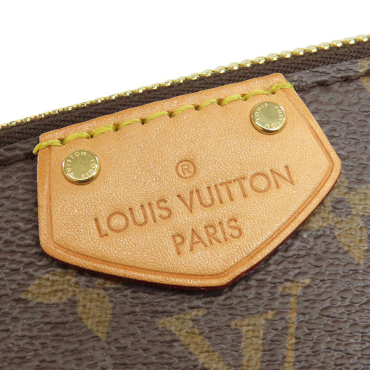 LOUIS VUITTON Handbag M48813 Monogram canvas Brown Turen PM Women Used Authentic