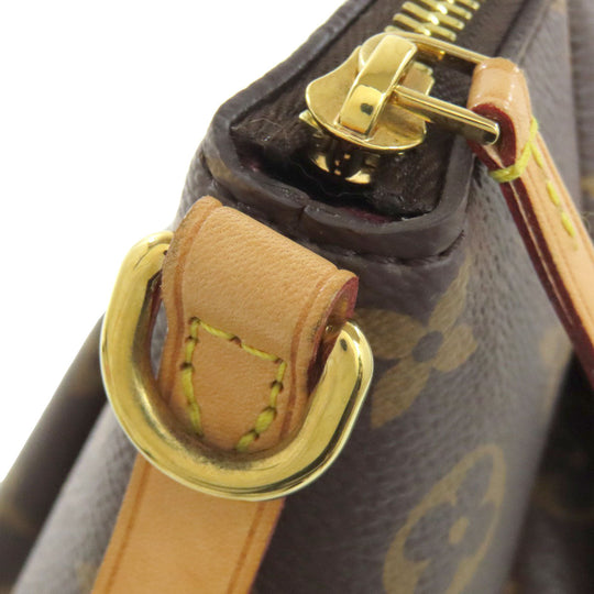 LOUIS VUITTON Handbag M48813 Monogram canvas Brown Turen PM Women Used Authentic