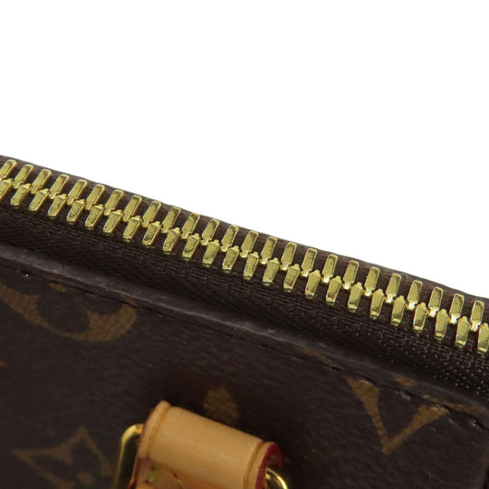 LOUIS VUITTON Handbag M48813 Monogram canvas Brown Turen PM Women Used Authentic