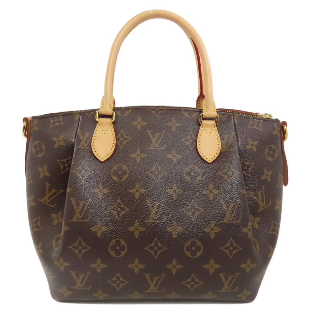 LOUIS VUITTON Handbag M48813 Monogram canvas Brown Turen PM Women Used Authentic