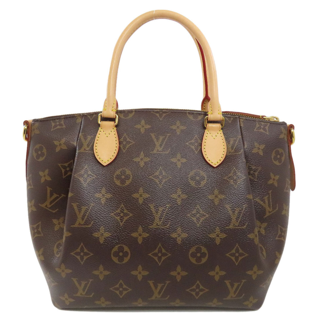 LOUIS VUITTON Handbag M48813 Monogram canvas Brown Turen PM Women Used Authentic
