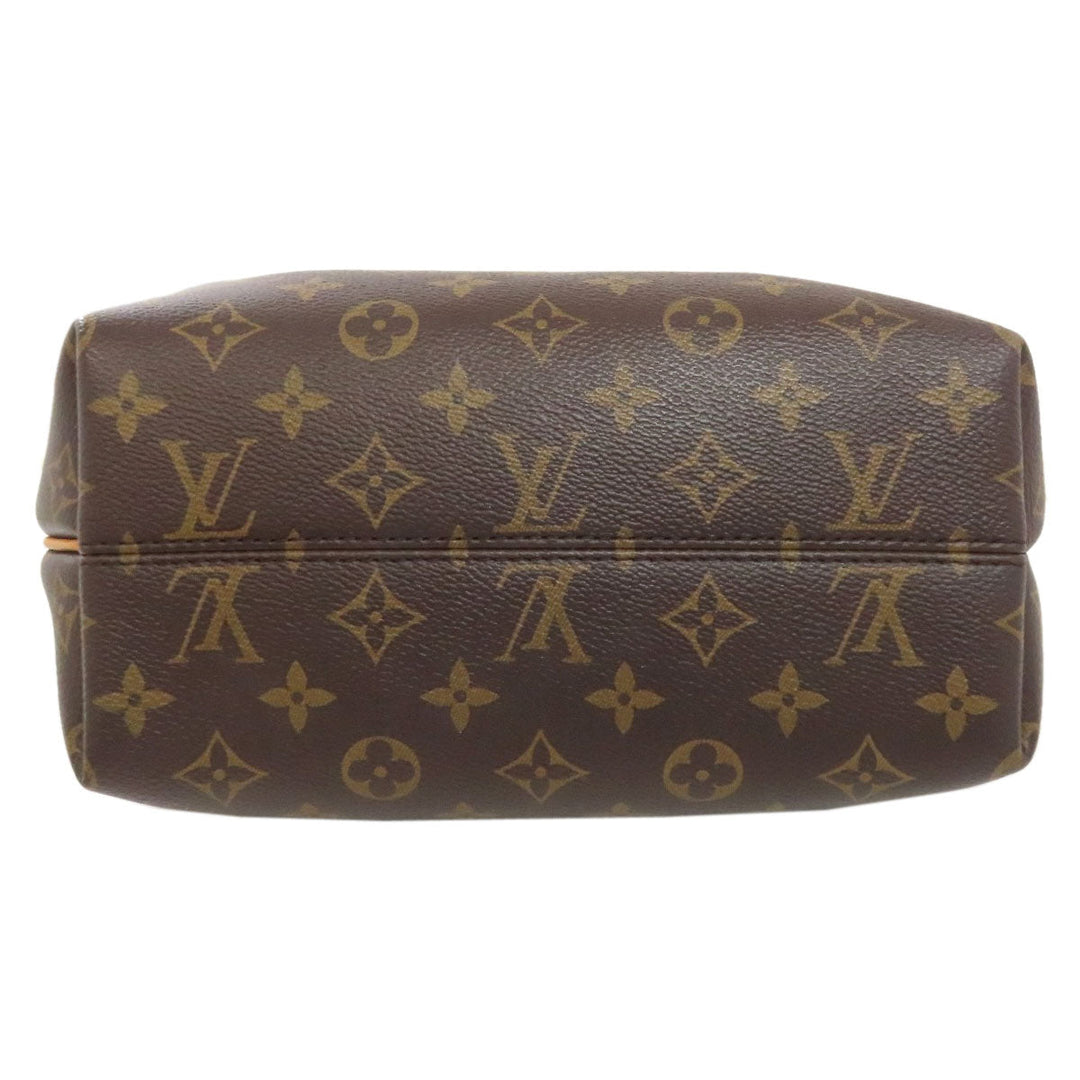 LOUIS VUITTON Handbag M48813 Monogram canvas Brown Turen PM Women Used Authentic