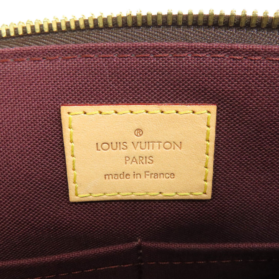 LOUIS VUITTON Handbag M48813 Monogram canvas Brown Turen PM Women Used Authentic